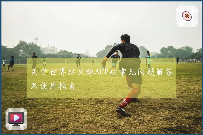 关于世界杯买球APP的常见问题解答及使用指南